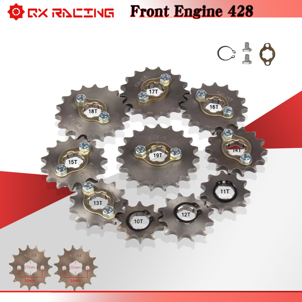428 Chain - 17 20mm 10T-19T KAYO BSE SSR