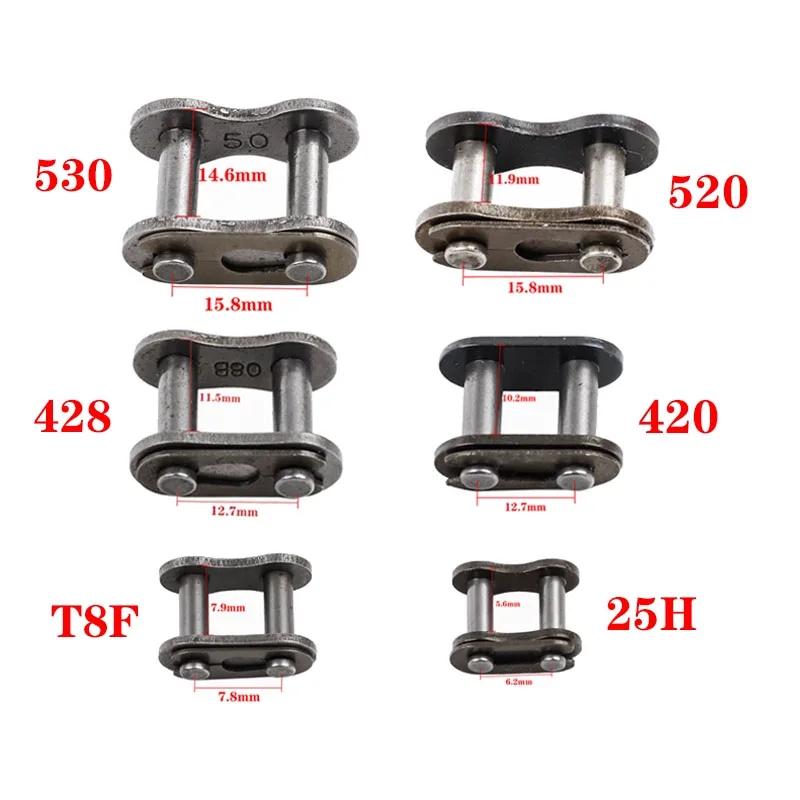 1pcs 오토바이 체인 버클 링 링크 25H T8F 4 - Master Link Chain 리뷰 및 가격