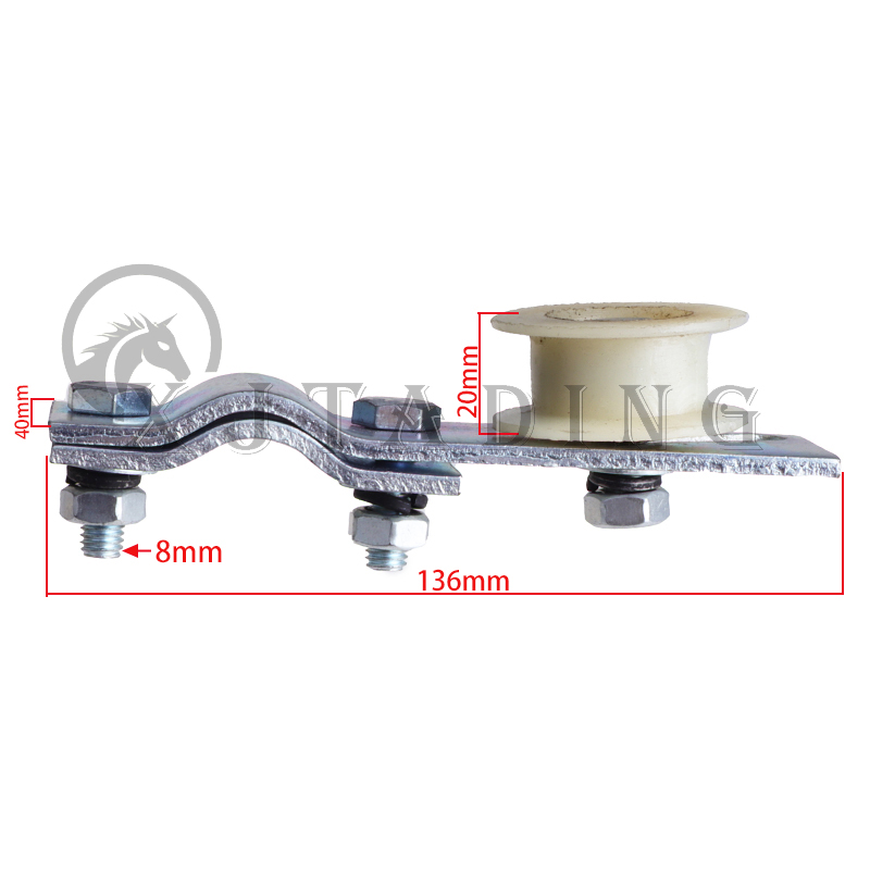50cc-80cc 엔진 용 풀리 체인 텐셔너 브래킷 롤 - Roller Chain 리뷰 및 가격
